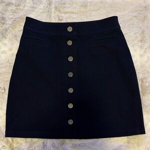 Wilfred Free Aritzia Skirt Navy